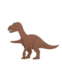 Marcantonio Dinosaur Portrait Parasaurolophus Paper Print (synthetic illustration; no displayed measurements)