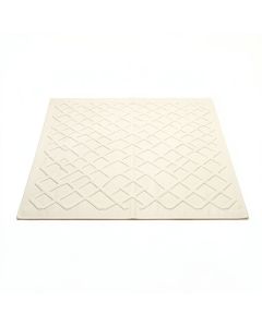 Laurel Branch Rectangular Outdoor Rug - Cream (synthetic illustration; no displayed measurements)