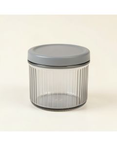 Willow Bluff Storage Canister With Lid - Gray (synthetic illustration; no displayed measurements)