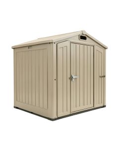 Dual Entry 15 Ft. W X 8 Ft. D Plastic Storage Shed