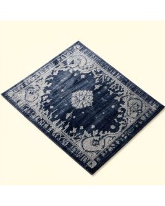 Hillsby Power Loom Dark Blue/Light Gray Rug (synthetic illustration; no displayed measurements)