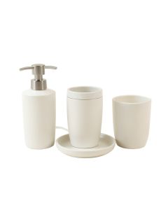 Wilshire Paris 4 Piece Bathroom Accessory Set