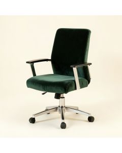 Home Office Chair , Modern Velvet Desk Chair,360° Swivel Computer Chair (synthetic illustration; no displayed measurements)
