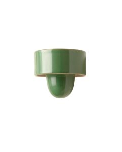 Spruce Dale Wall Sconce Mounted On A Plain Wall - Green