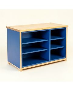 Rowan Bend Empty Countertop Canister Rack - Blue (synthetic illustration; no displayed measurements)
