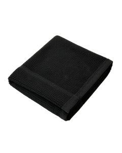 Summit Edge Bath Towel - Black (synthetic illustration; no displayed measurements)