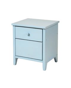 Krikor 1 - Drawer Nightstand In Light Blue (synthetic illustration; no displayed measurements)