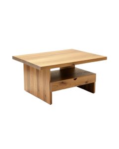 Soderberg Solid Wood Coffee Table With Storage (synthetic illustration; no displayed measurements)