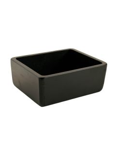 Elm Bluff Empty Storage Basket - Black