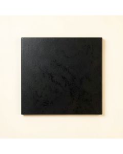 River Crest Uninstalled Square Decorative Tile - Black (synthetic illustration; no displayed measurements)