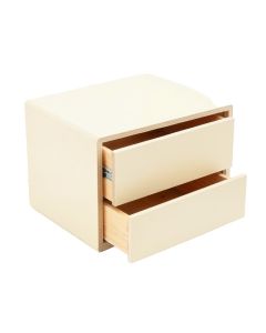Rowan Bluff Small-Parts Storage Drawer Cabinet - Cream (synthetic illustration; no displayed measurements)