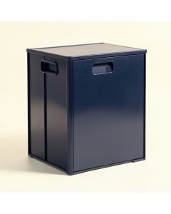 Olive Bend Closed Outdoor Storage Box - Navy (synthetic illustration; no displayed measurements)