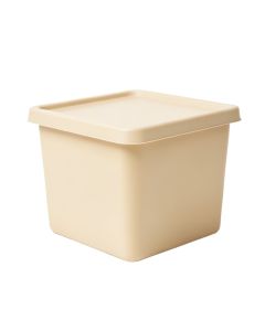Linden Bridge Closed Outdoor Storage Box - Beige (synthetic illustration; no displayed measurements)