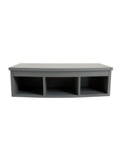Flint Bend Shoe Storage Bench - Gray