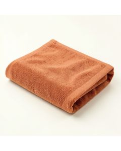 Sage Edge Bath Towel - Terracotta (synthetic illustration; no displayed measurements)