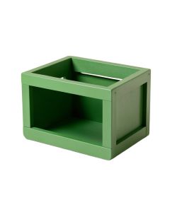 Wren Bend Empty Furniture-Style Pet Crate - Green