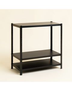 Linden Bend Empty Seed-Starting Shelving Unit Without Lights - Black (synthetic illustration; no displayed measurements)