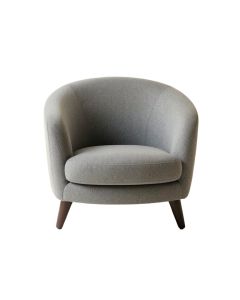 Spruce Bend Upholstered Armchair - Gray (synthetic illustration; no displayed measurements)