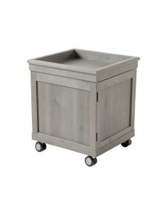 Birch Dale Empty Rolling Workshop Cart - Gray