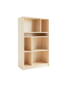 Dune Dale Freestanding Bookcase - Ivory (synthetic illustration; no displayed measurements)