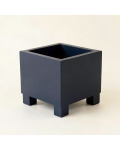 Oak Branch Empty Raised Planter - Navy (synthetic illustration; no displayed measurements)