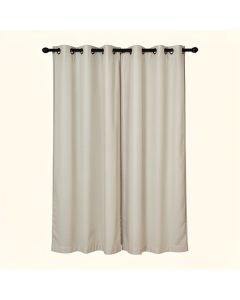 Ajai Solid Sheer Grommet Single Curtain Panel (synthetic illustration; no displayed measurements)