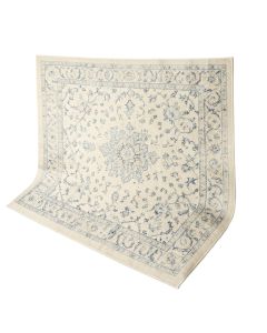 Elson Oriental Ivory/Blue Area Rug