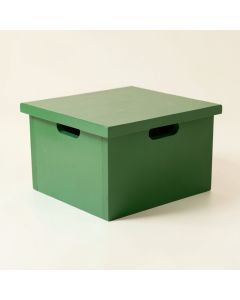 Hill Bend Low Toy Storage Unit - Green (synthetic illustration; no displayed measurements)