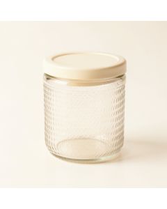 Moss Brook Storage Canister With Lid - Cream (synthetic illustration; no displayed measurements)