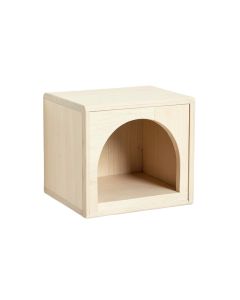 Aspen Dale Wall-Mounted Cat Perch - Ivory (synthetic illustration; no displayed measurements)