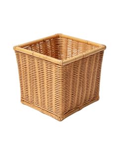 Rectangle Bamboo Hamper Laundry Basket (synthetic illustration; no displayed measurements)
