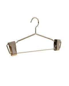 Bottom Hanger With Adjustable Cushion Clips For Skirt/Pants