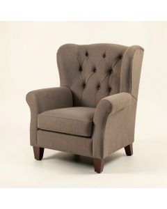 36 '' Wide Tufted Wingback Chair (synthetic illustration; no displayed measurements)