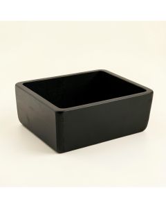 Elm Bluff Empty Storage Basket - Black (synthetic illustration; no displayed measurements)