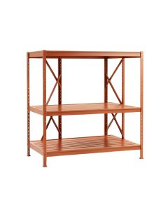 Stone Bridge Empty Seed-Starting Shelving Unit Without Lights - Terracotta
