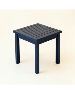 Ridge Bridge Compact Balcony Table - Navy (synthetic illustration; no displayed measurements)
