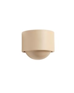 Willow Brook Wall Sconce Mounted On A Plain Wall - Beige (synthetic illustration; no displayed measurements)