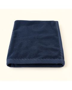 Alder Edge Bath Towel - Navy (synthetic illustration; no displayed measurements)