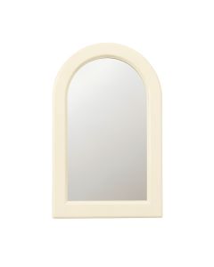 Elm Branch Framed Wall Mirror - Cream