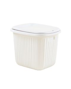 Shore Branch Laundry Hamper - White