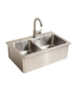 Vault 36 '' L X 24 '' W Double Basins Farmhouse Kitchen Sink