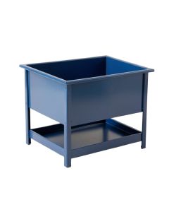 Harbor Crest Empty Raised Planter - Blue