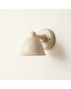 Hazel Dale Wall Sconce Mounted On A Plain Wall - Beige (synthetic illustration; no displayed measurements)