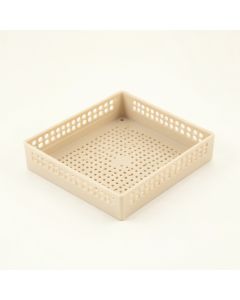 Vale Falls Empty Under-Desk Cable Tray - Beige (synthetic illustration; no displayed measurements)