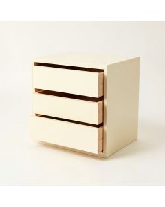 Cliff Crossing Small-Parts Storage Drawer Cabinet - Cream (synthetic illustration; no displayed measurements)