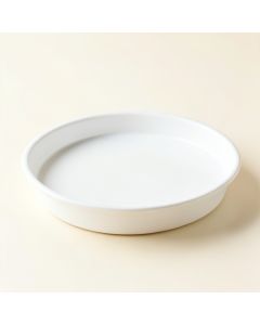 Willow Arc Serving Tray - White (synthetic illustration; no displayed measurements)