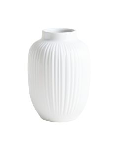 Rowan Crest Empty Decorative Vase - White (synthetic illustration; no displayed measurements)