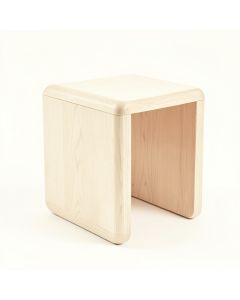 Hazel Edge Side Table - Ivory (synthetic illustration; no displayed measurements)