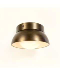 Saladino 1 - Light 9.4 '' Simple Dome Semi Flush Mount (synthetic illustration; no displayed measurements)