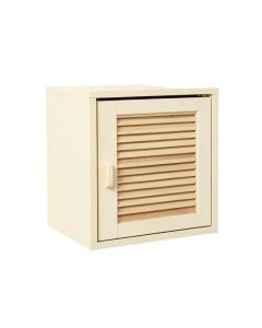 Linden Edge Wall-Mounted Entry Cabinet - Cream